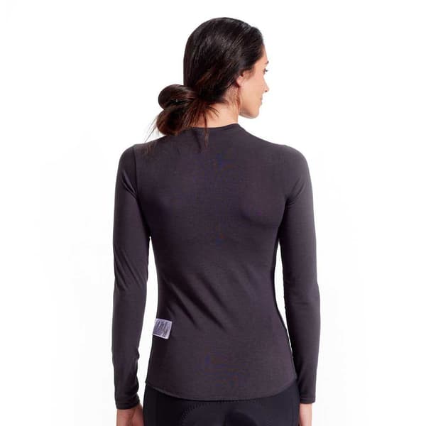 Pearl Izumi Transfer Wool T-shirt Med Lång ärm Grå M Kvinna