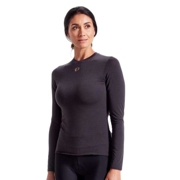 Pearl Izumi Transfer Wool T-shirt Med Lång ärm Grå M Kvinna