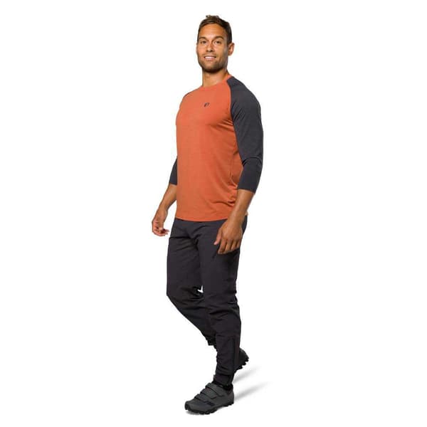 Pearl Izumi Canyon Merino 3/4 ærmet T-shirt Orange M Mand