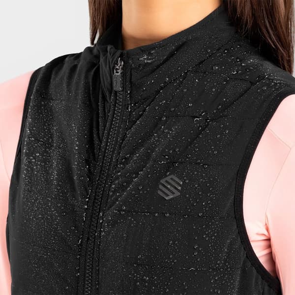 Siroko Srx Ultra Warm Vest Sort L Kvinde