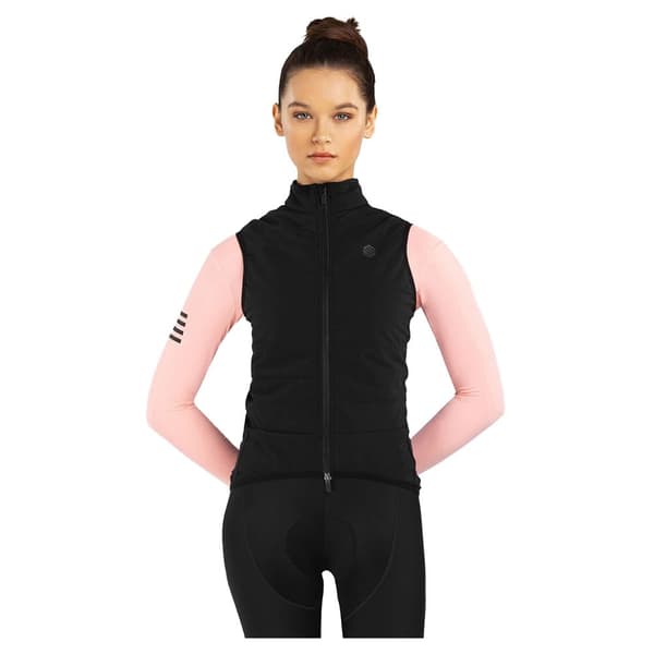 Siroko Srx Ultra Warm Vest Sort L Kvinde