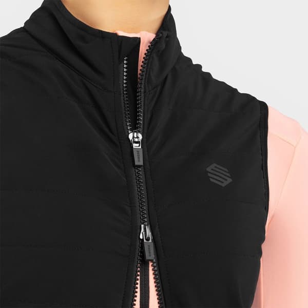 Siroko Srx Ultra Warm Väst Svart XL Kvinna