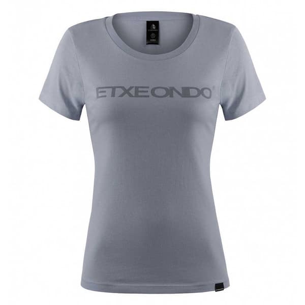 Etxeondo 22010 T-shirt Med Korte ærmer Grå M Kvinde