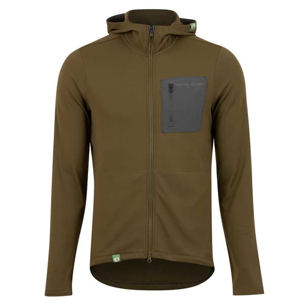 Pearl Izumi Summit Thermal Sweatshirt Med Dragkedja Grönt 2XL Man