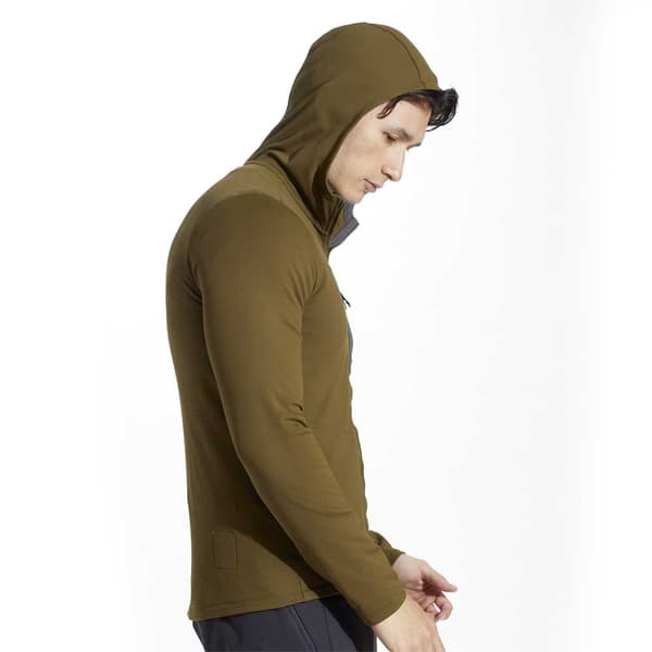 Pearl Izumi Summit Thermal Sweatshirt Med Dragkedja Grönt 2XL Man