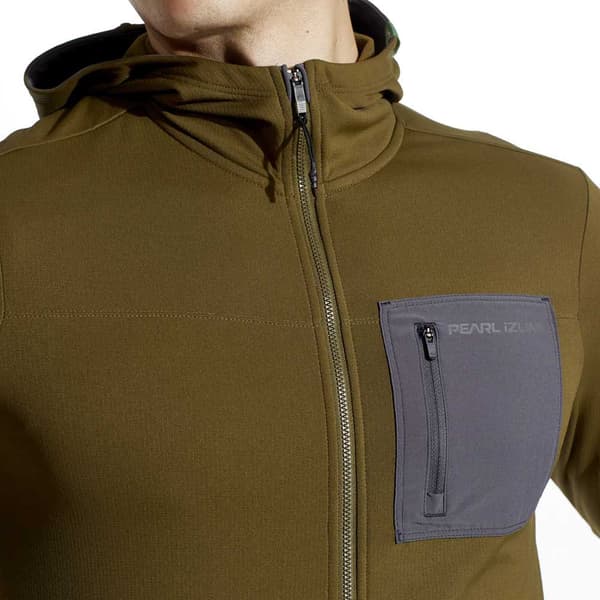 Pearl Izumi Summit Thermal Sweatshirt Med Dragkedja Grönt 2XL Man