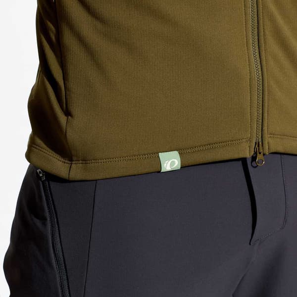 Pearl Izumi Summit Thermal Sweatshirt Med Dragkedja Grönt 2XL Man