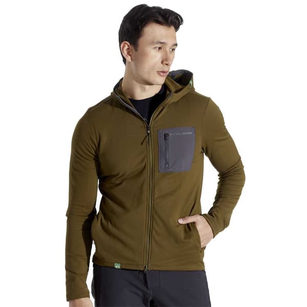 Pearl Izumi Summit Thermal Sweatshirt Med Dragkedja Grönt 2XL Man