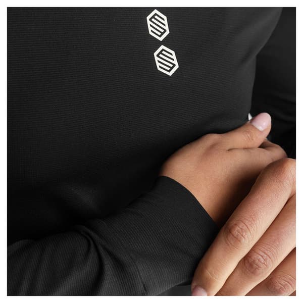 Siroko Alder T-shirt Med Lange ærmer Sort XS Kvinde