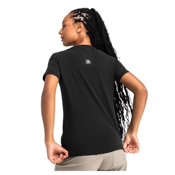 Siroko Eiger T-shirt Med Korte ærmer Sort XL Kvinde