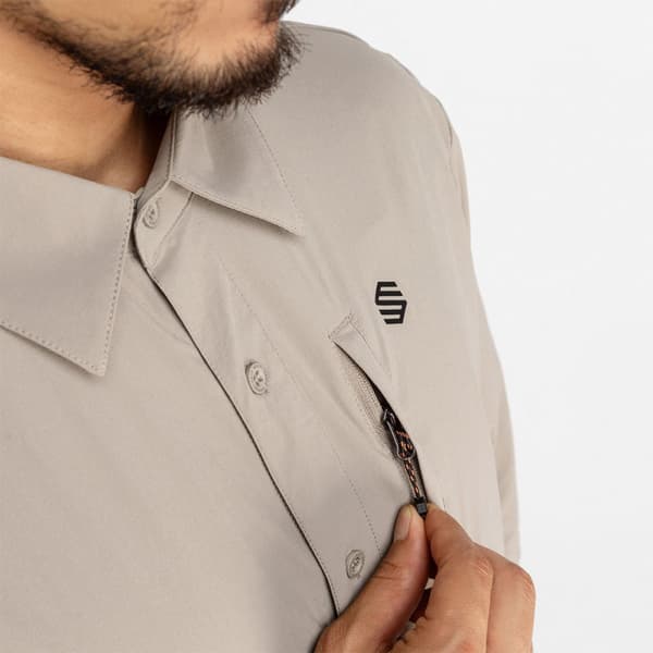 Siroko Ferrata T-shirt Med Lång ärm Beige L Man
