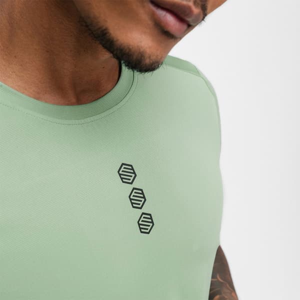 Siroko Poplar T-shirt Med Korte ærmer Grøn XL Mand
