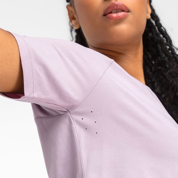 Siroko Stave T-shirt Med Korta ärmar Lila XL Kvinna