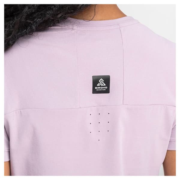 Siroko Stave T-shirt Med Korta ärmar Lila XL Kvinna