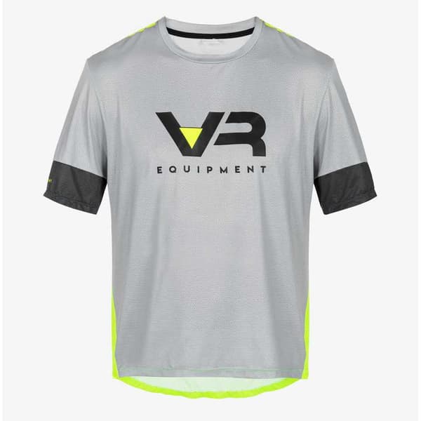 Vr Equipment Eqmtsmb00511 T-shirt Med Korte ærmer Gul,Grå L Mand