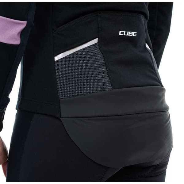 Cube Blackline Softshell Takki Musta 3XL Nainen