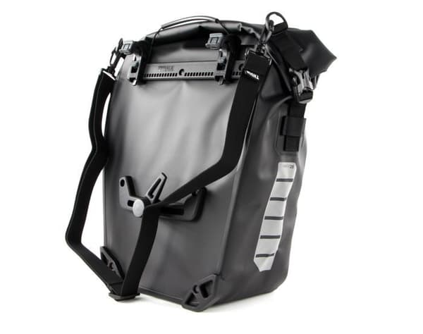 THULE Svart cykelväska för dam och herr - Shield Pannier 25L Par 118668
