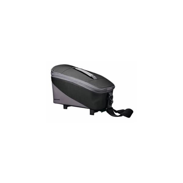 TUBUS Talis cykelväska med Racktime-system och Snapit Nr/Gr-adapter - Svart - 8l + 7l