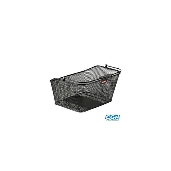 Korg av stålnät klickfix city 20l svart 40x20x30 cm (med fix korbklip)