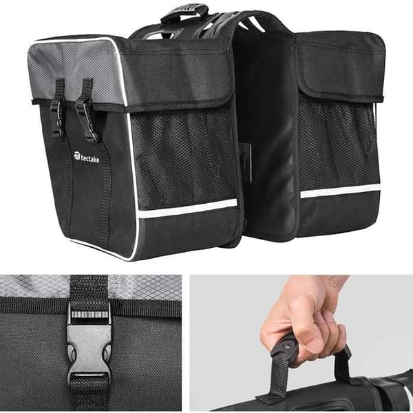 35l dubbelväska Cykelväska Rack Cykelväska Bag Set
