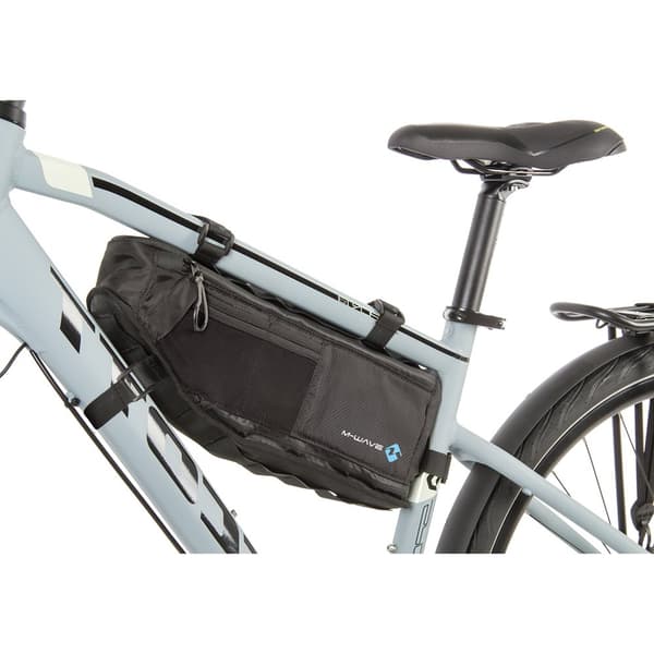 M-wave Runko Laukku Rough Ride Triangle 4.2l Musta