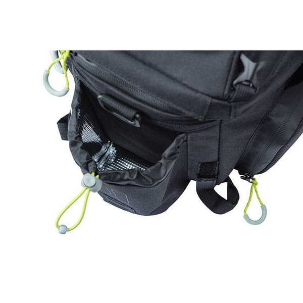 Basil Laukku Miles Xl Pro 9-36l Kanssa Heijastimet Musta