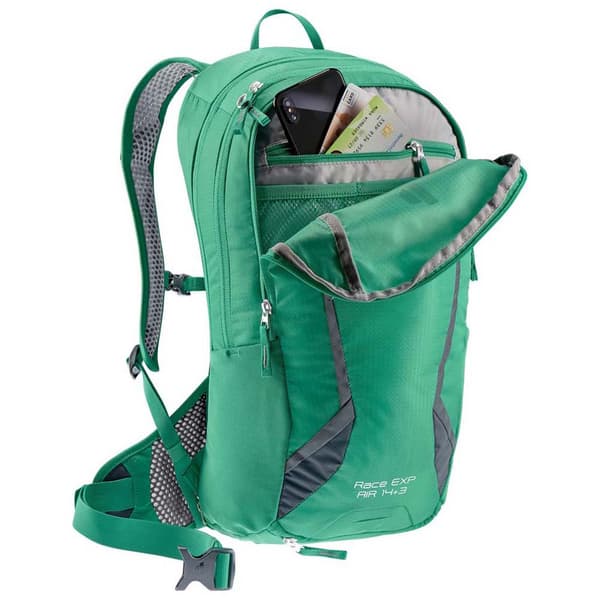Deuter Rygsæk Race Exp Air 14+3l Grøn