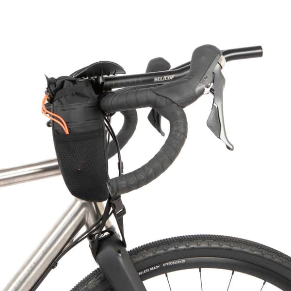 Restrap Race Ohjaustangon Laukku 1.1l Hopeinen