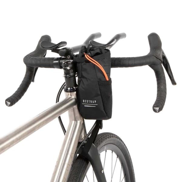 Restrap Race Ohjaustangon Laukku 1.1l Hopeinen