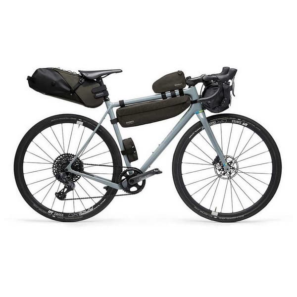 Brooks England Ohjaustangon Laukku Scape Roll 10-12l Musta