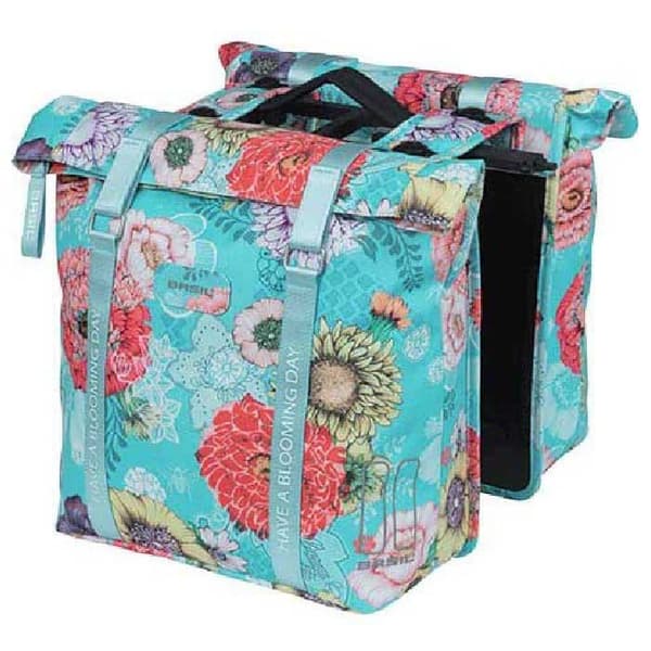 Basil Taske Bloom Field Mik 28-35 L Med Reflekser Blå