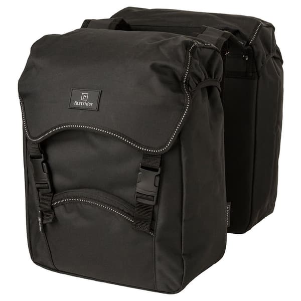 Fastrider Dobbelt Unibag Traffic Basics 28l Taske Sort