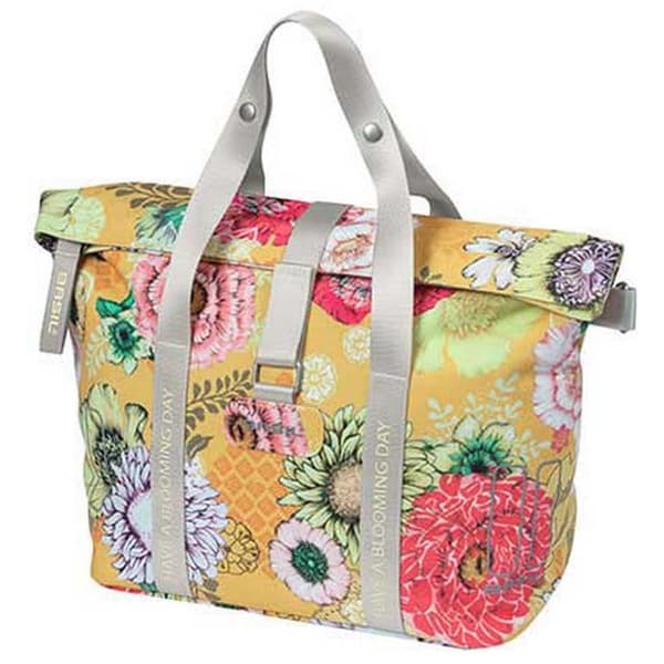 Basil Laukku Bloom Field Klickfix 11l Beige