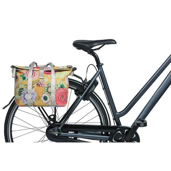 Basil Laukku Bloom Field Klickfix 11l Beige