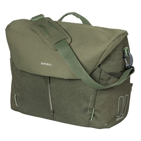 Basil Bærepose B-safe Commuter Usb Hook-on 17l Grøn