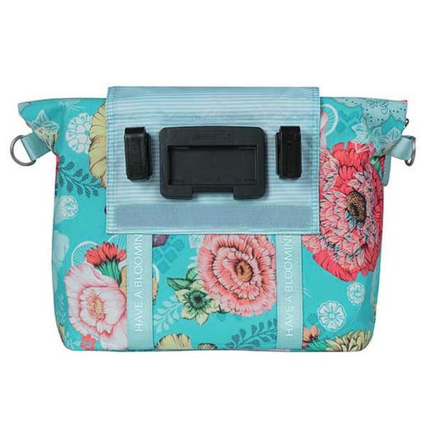 Basil Laukku Bloom Field Klickfix 11l Sininen