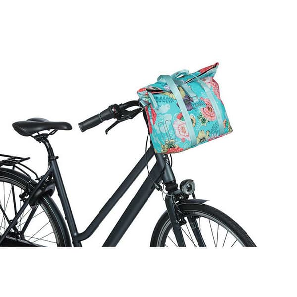 Basil Laukku Bloom Field Klickfix 11l Sininen