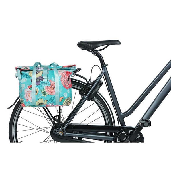 Basil Laukku Bloom Field Klickfix 11l Sininen