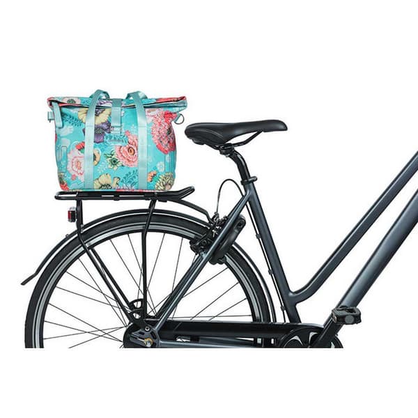 Basil Laukku Bloom Field Klickfix 11l Sininen