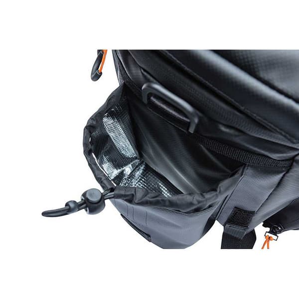 Basil Cykelväska Miles Tarpaulin Xl Pro 9-36l Med Reflexer Svart