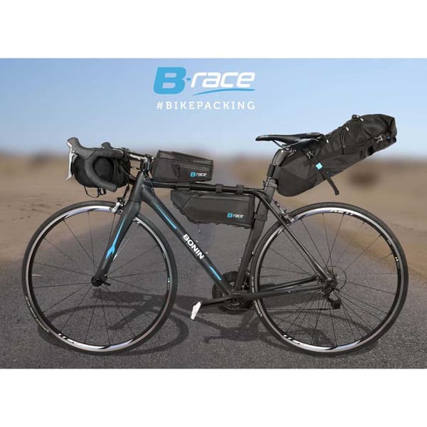 B-race Sadeltaske 10l Sort