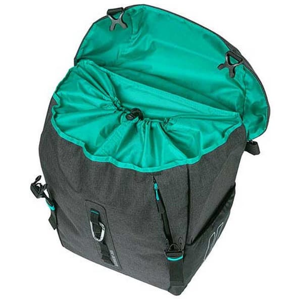 Basil Laukku Discovery 365d Hook-on 20l Kanssa Heijastimet Harmaa