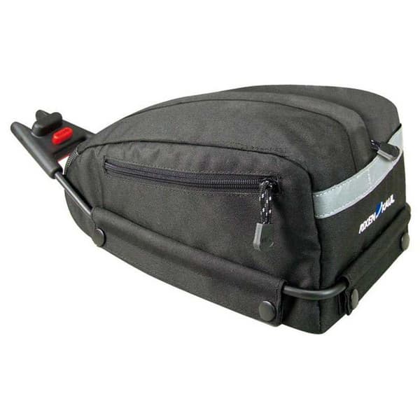 Klickfix Satulalaukku Adapterilla Contour 4l Musta