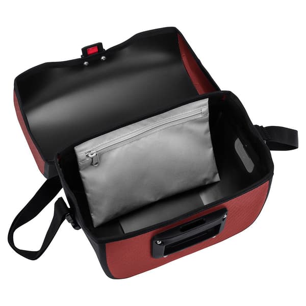Vaude Ohjaustangon Laukku Aqua Box (rec) 6l Musta