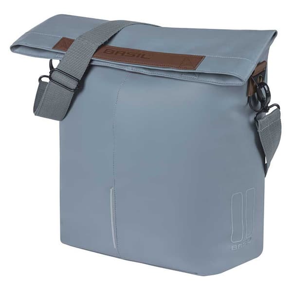 Basil Laukku Vegan Leather Hook On 14-16l Harmaa