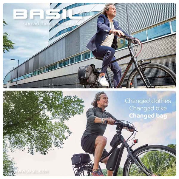 Basil Ramme Taske Sport Design 1,5 L Sort