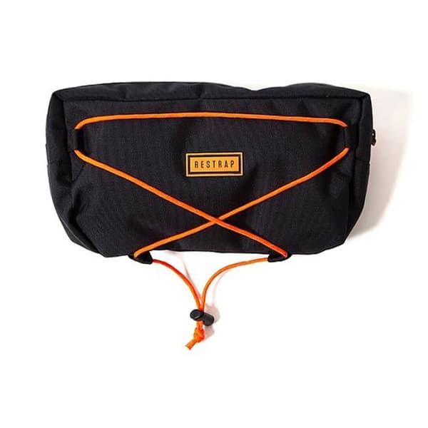 Restrap Food Pouch Ohjaustangon Laukku Musta
