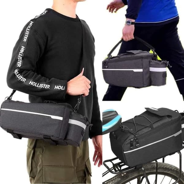 Cykelväska - JINZDASU - 38*16*15,5cm - 10L - vattentät med axelrem