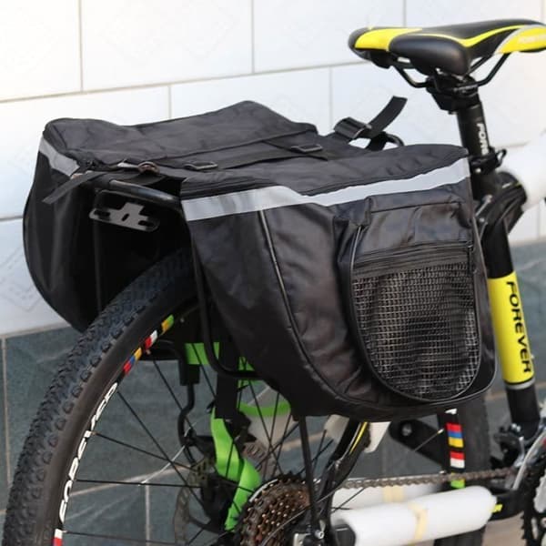 Förvaringsväska i baksätet - BIGILANTUH - Svart - Slitstark polyester - 40x25x34 cm - MTB