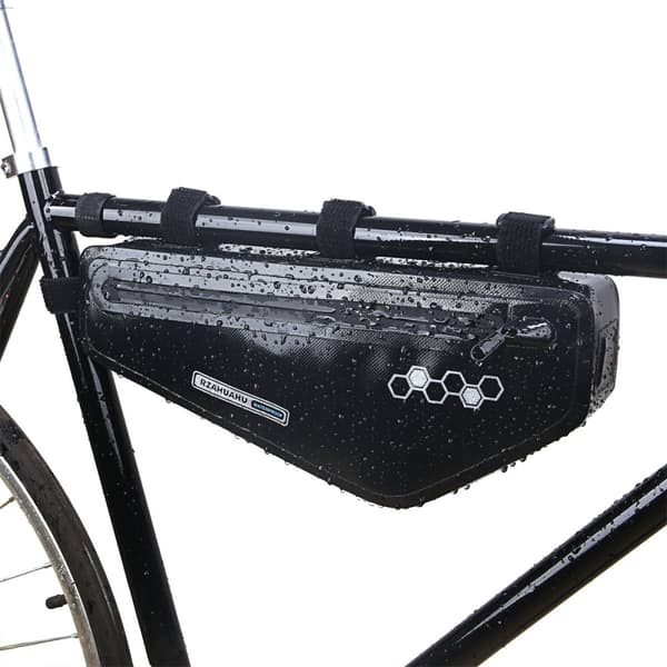 INF Sort PVC Triangle Cykeltaske